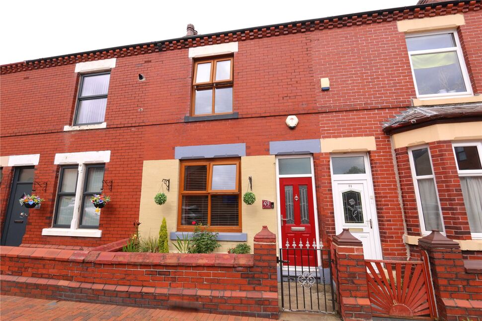 Main image of 2 bedroom Mid Terrace House for sale, Market Street, Denton, Greater Manchester, M34