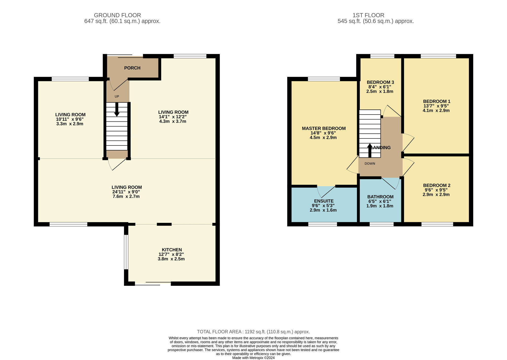 Floorplan of 4 bedroom Semi Detached House for sale, Thompson Road, Denton, Greater Manchester, M34