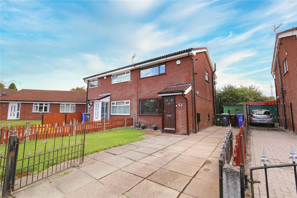Main image of 2 bedroom Semi Detached House for sale, Kingfisher Avenue, Audenshaw, Manchester, M34