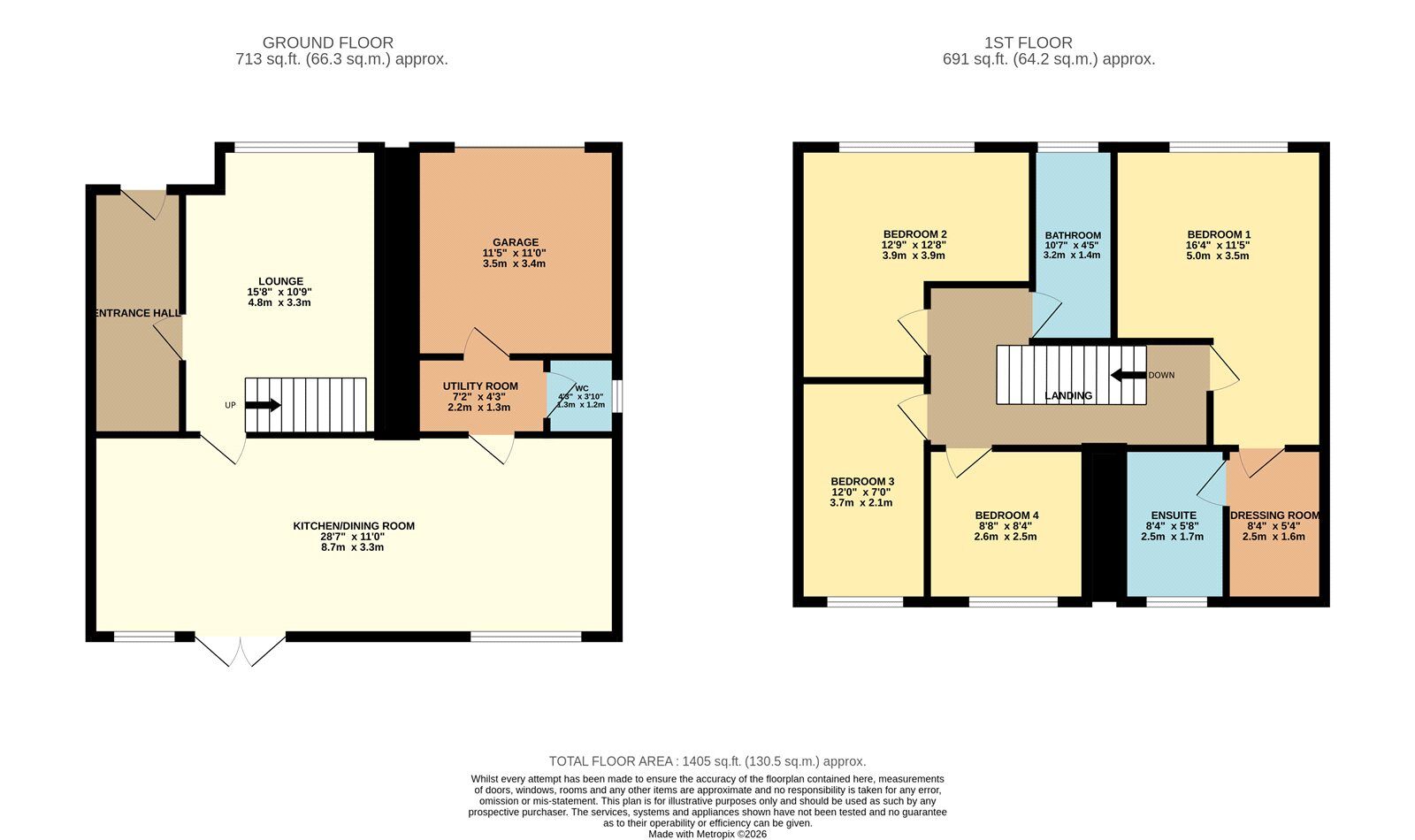 Floorplan of 4 bedroom End Terrace House for sale, Gibraltar Lane, Denton, Greater Manchester, M34
