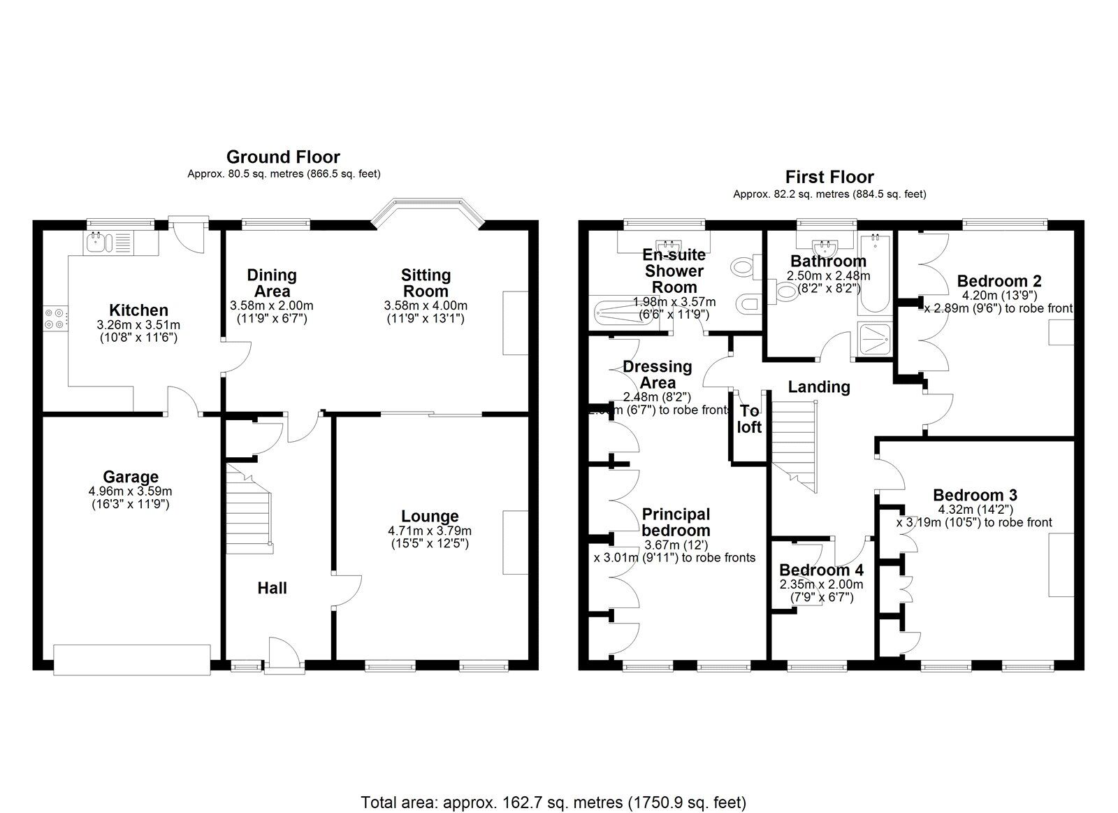 Floorplan of 4 bedroom End Terrace House to rent, Eden Terrace, Durham, DH1