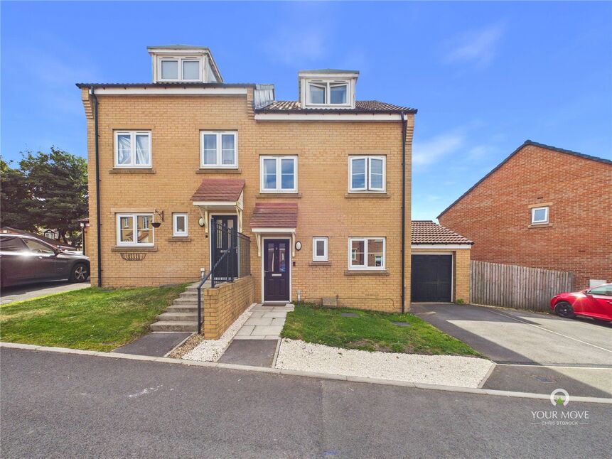 Main image of 3 bedroom Semi Detached House for sale, Kirkfields, Sherburn Hill, Durham, DH6