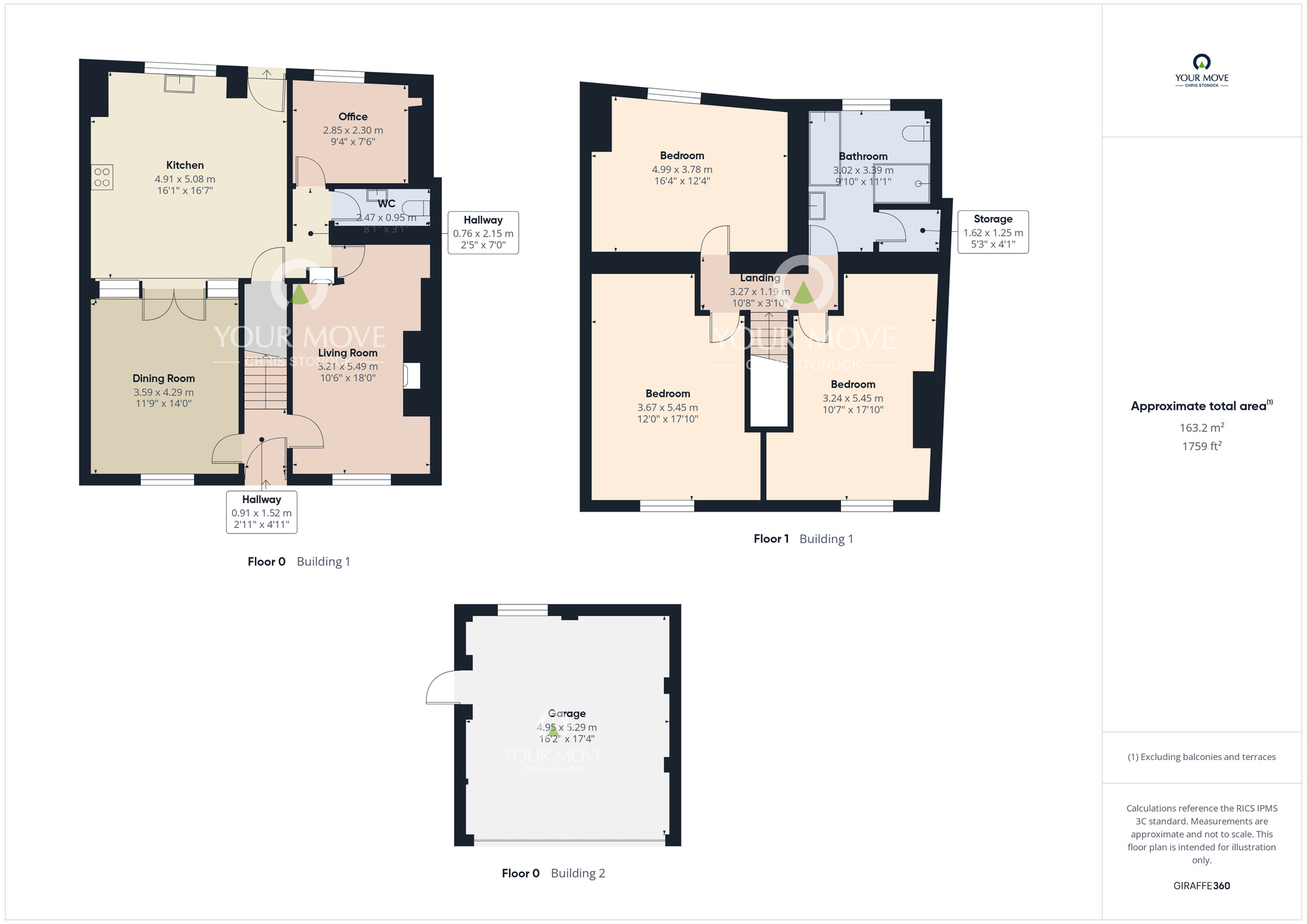 Floorplan of 3 bedroom Mid Terrace House for sale, Hallgarth Street, Durham, DH1