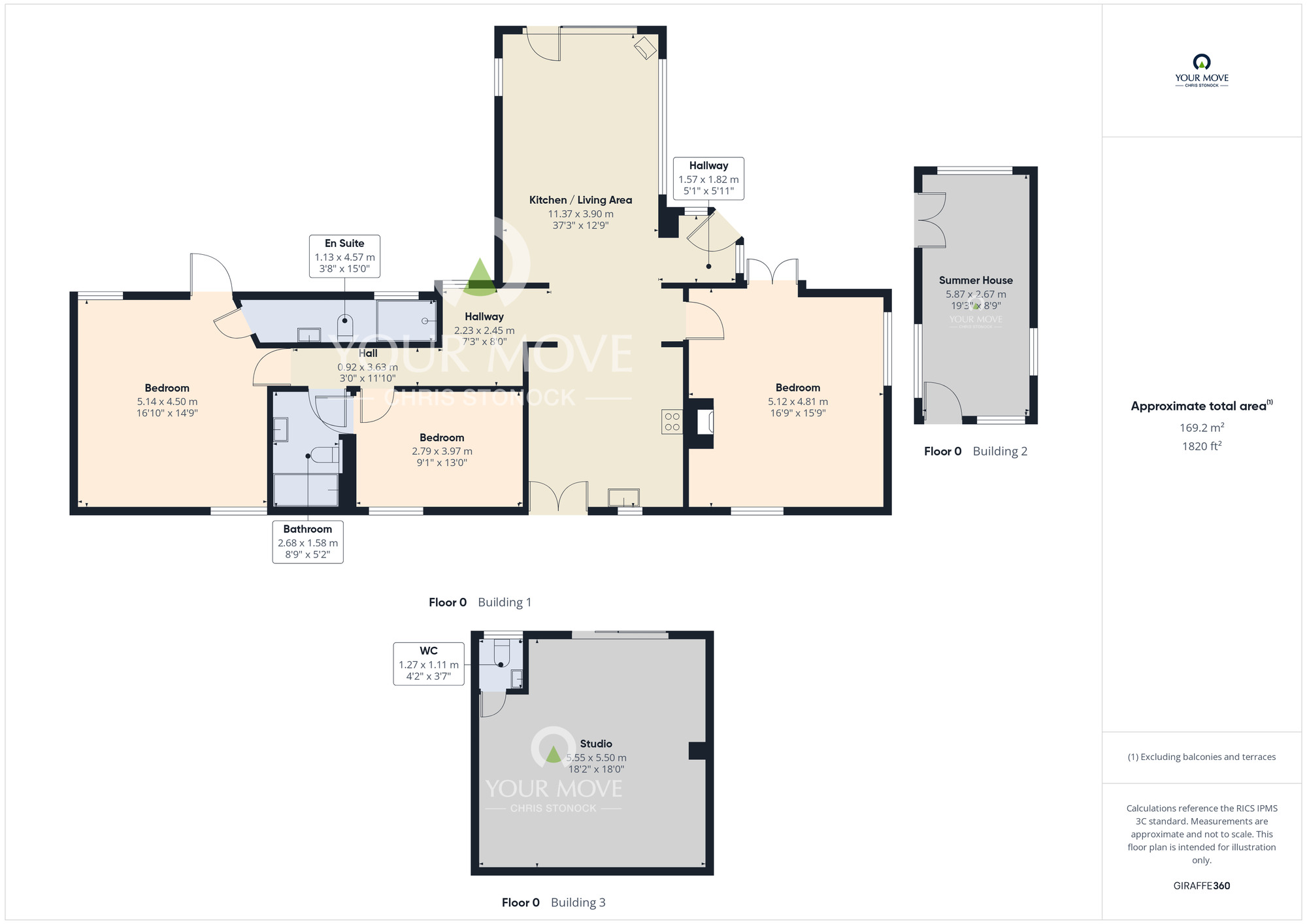 Floorplan of 3 bedroom Semi Detached Bungalow for sale, Shincliffe, Durham, DH1