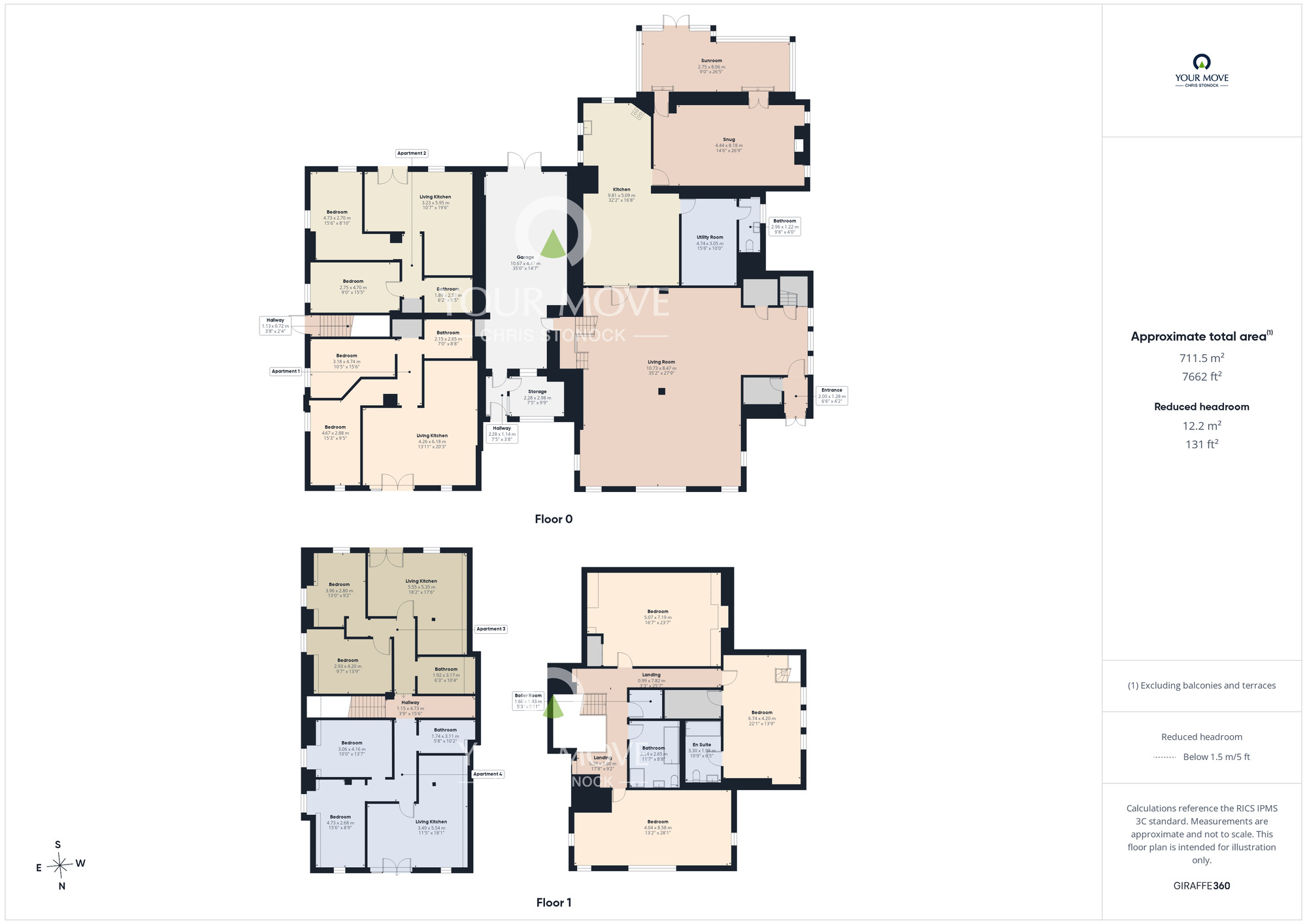 Floorplan of 11 bedroom Detached House for sale, Front Street, Durham, DH6
