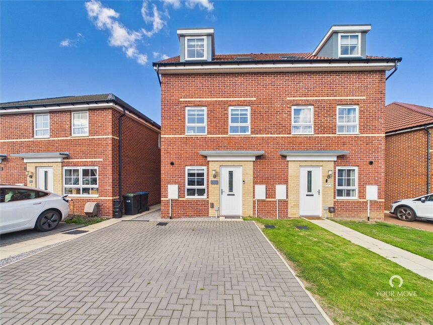 Main image of 3 bedroom Semi Detached House for sale, Gibside Way, Spennymoor, Durham, DL16