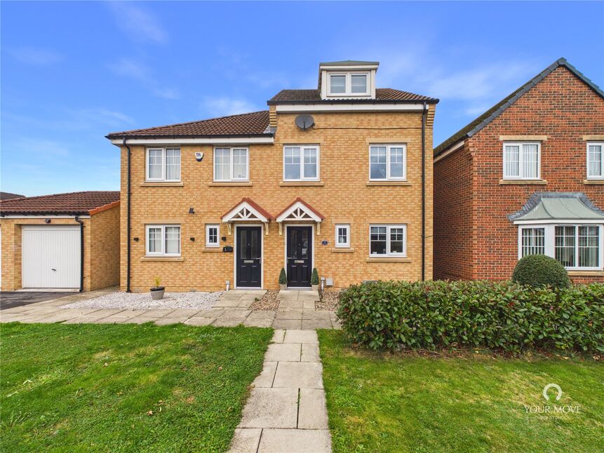 Main image of 3 bedroom Semi Detached House for sale, Abley Close, Middlestone Moor, Durham, DL16
