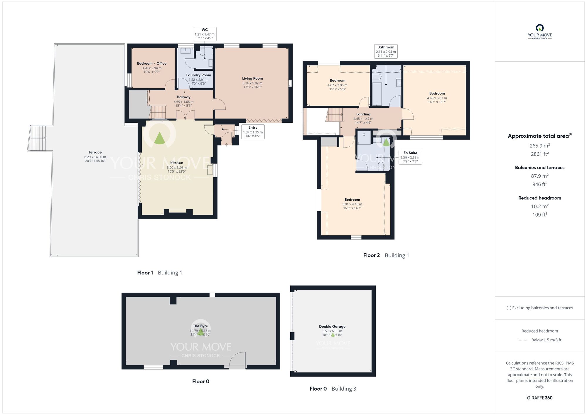 Floorplan of 4 bedroom Detached House for sale, Lodge Farm, Bearpark, Durham, DH7