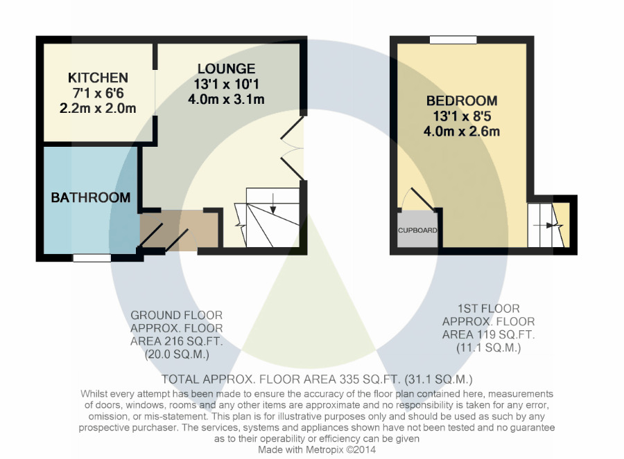 Floorplan of 1 bedroom House to rent, Weggs Farm Road, Northampton, NN5