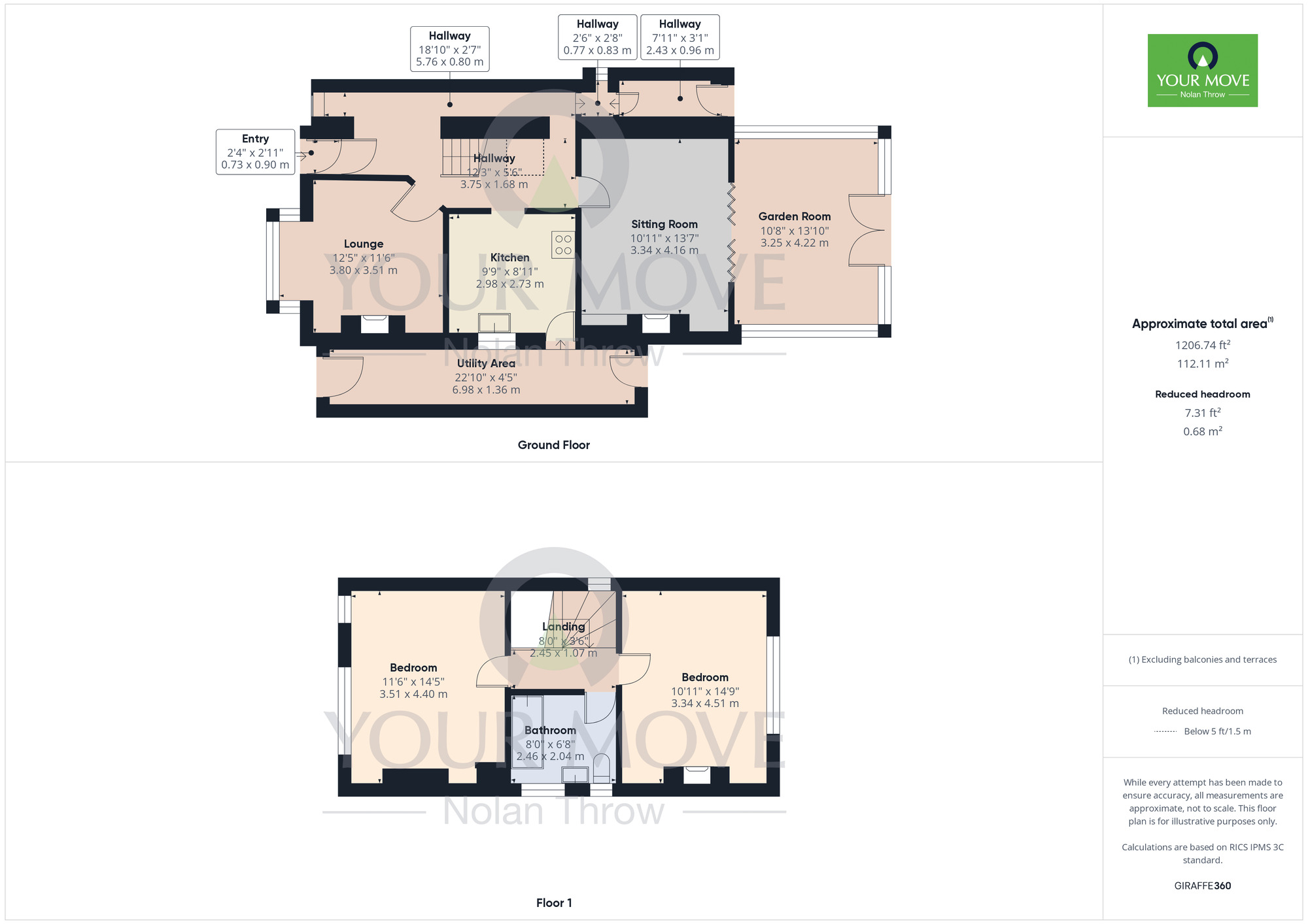 Floorplan of 2 bedroom Detached House for sale, Main Road, Duston, Northampton, NN5
