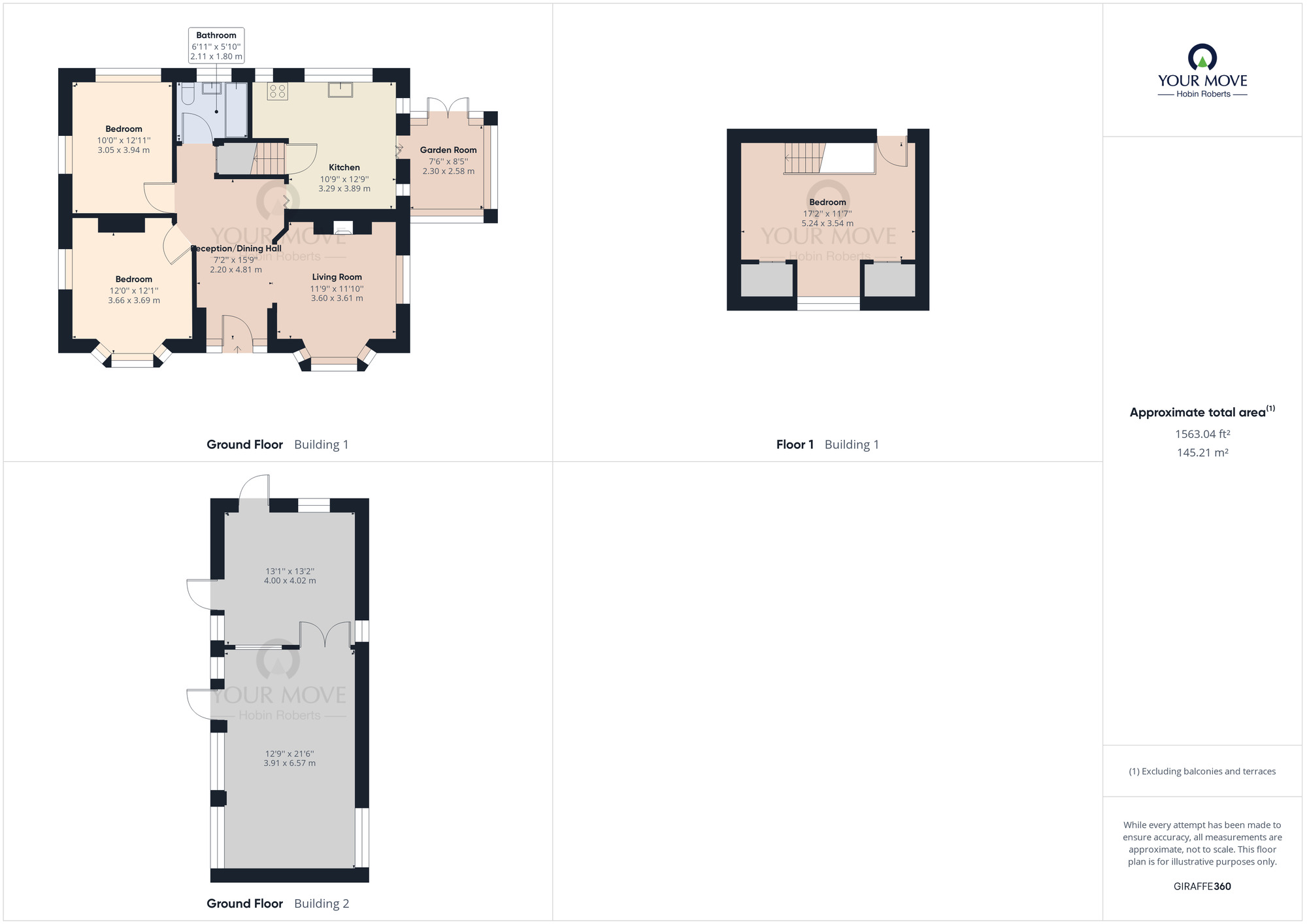 Floorplan of 3 bedroom Detached House for sale, Mill Lane, Kislingbury, Northampton, NN7