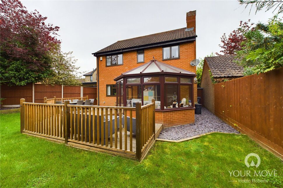 4 bedroom Detached House for sale, Wrenbury Road, Duston, NN5 £369,995