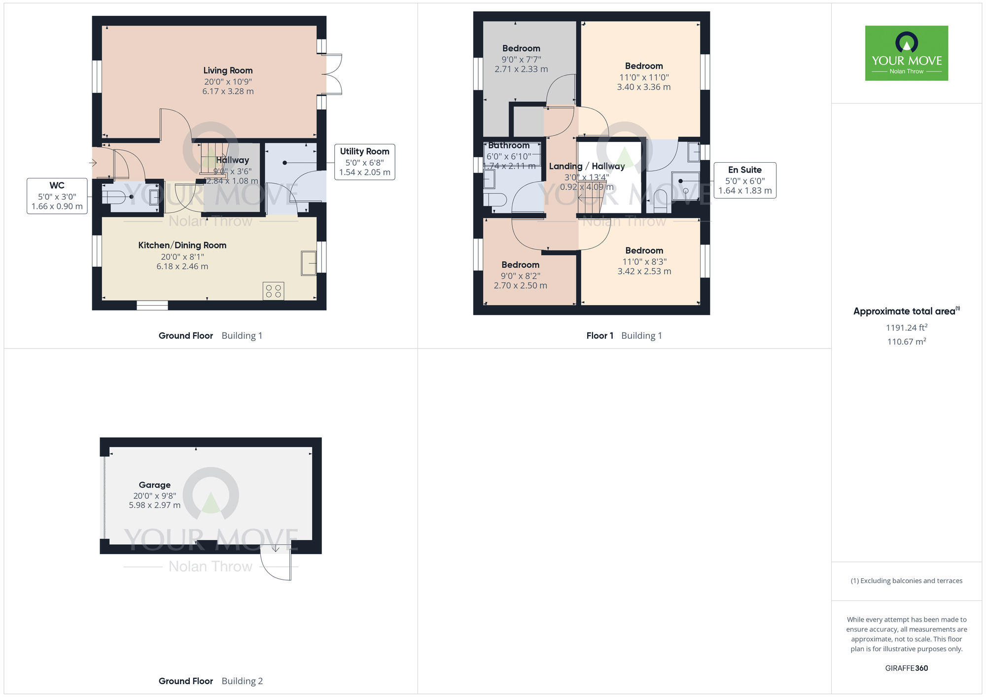 Floorplan of 4 bedroom Detached House for sale, Hazel Close, Bugbrooke, Northamptonshire, NN7