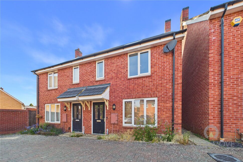 Main image of 2 bedroom Semi Detached House for sale, Einstein Crescent, Duston, Northamptonshire, NN5
