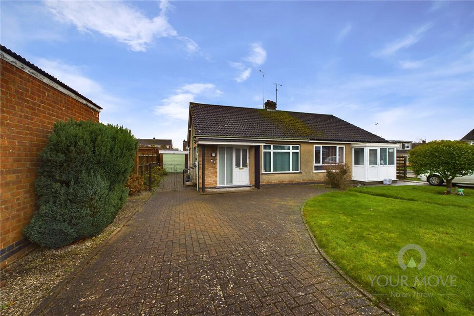 Main image of 2 bedroom Semi Detached Bungalow for sale, Wychwood Close, Duston, Northamptonshire, NN5