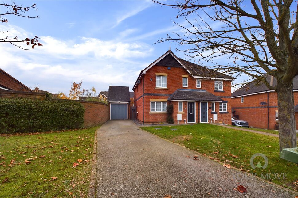 Main image of 3 bedroom Semi Detached House for sale, The Meadows, Grange Park, Northamptonshire, NN4