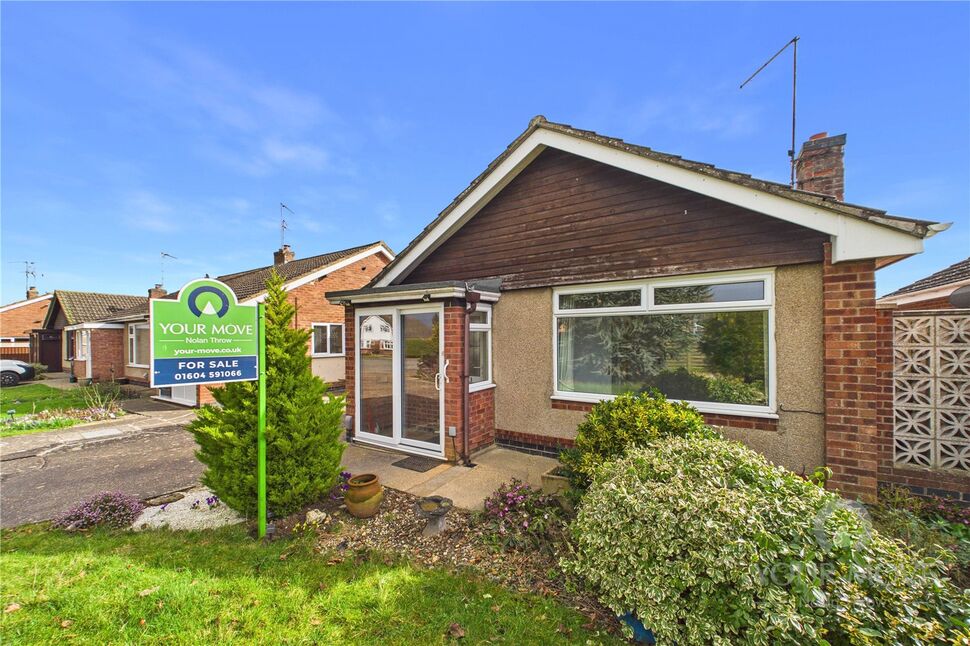 Main image of 2 bedroom Detached Bungalow for sale, Brockwood Close, Duston, Northamptonshire, NN5
