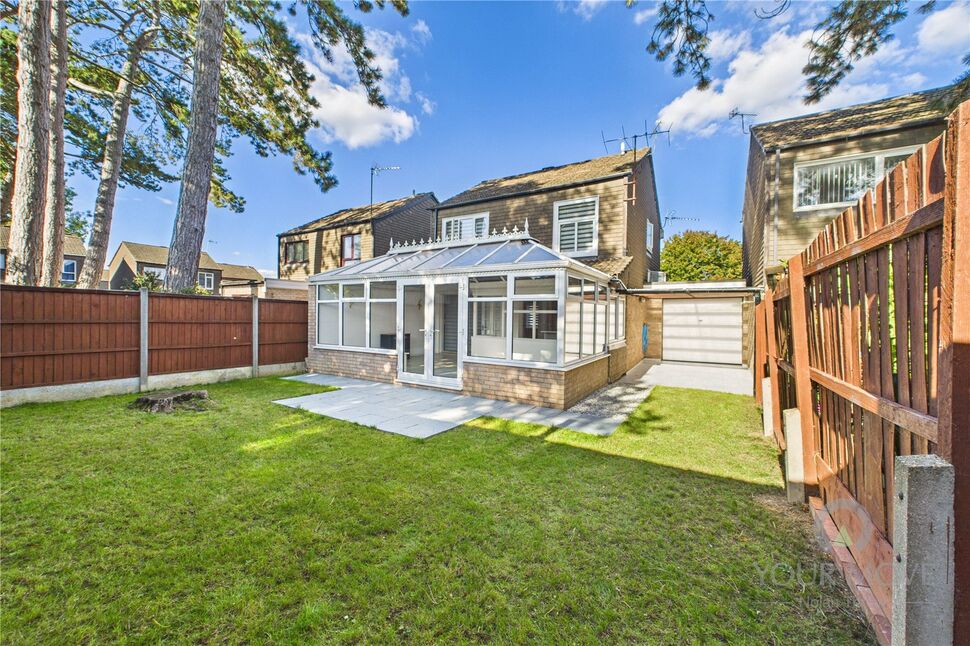 Main image of 3 bedroom Link Detached House for sale, Hopping Hill Gardens, Duston, Northamptonshire, NN5