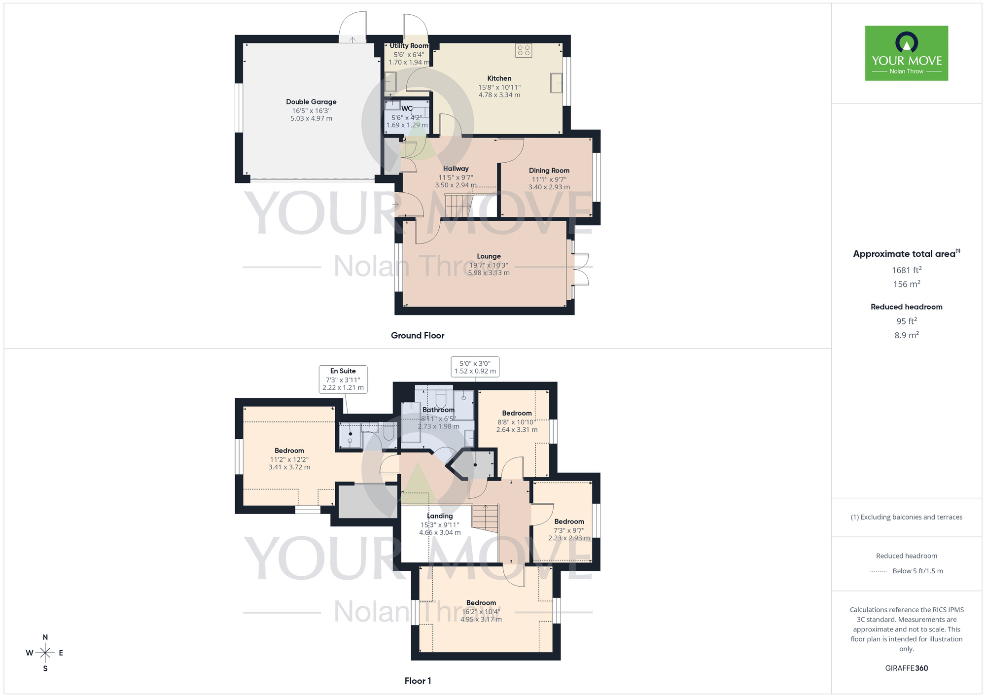 Floorplan of 4 bedroom Detached House for sale, St. Marys Way, Weedon, Northamptonshire, NN7