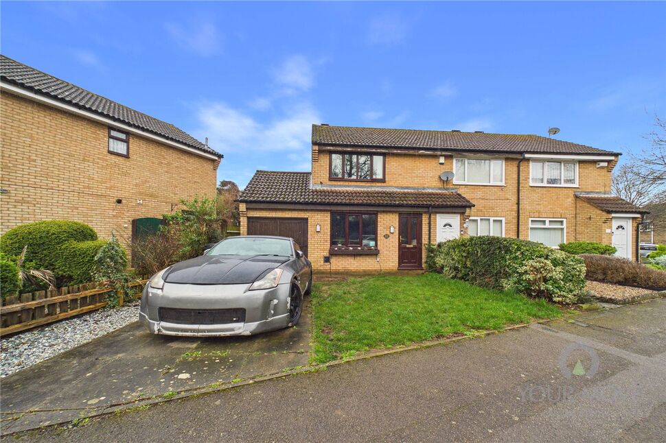 Main image of 2 bedroom End Terrace House for sale, Farmhill Road, Southfields, Northampton, NN3