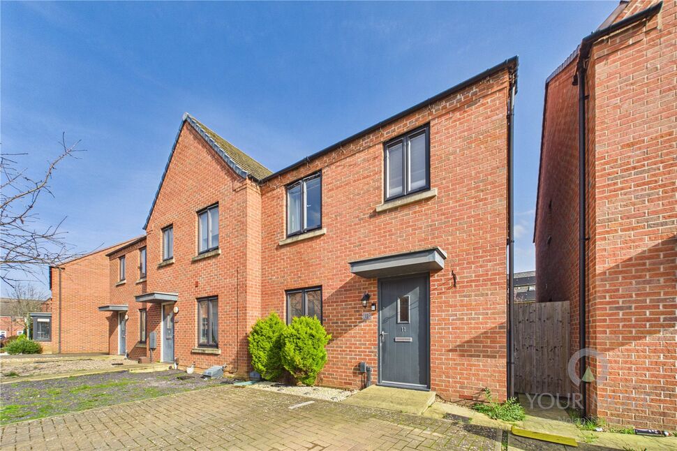 Main image of 3 bedroom End Terrace House for sale, Eden Road, Duston, Northamptonshire, NN5