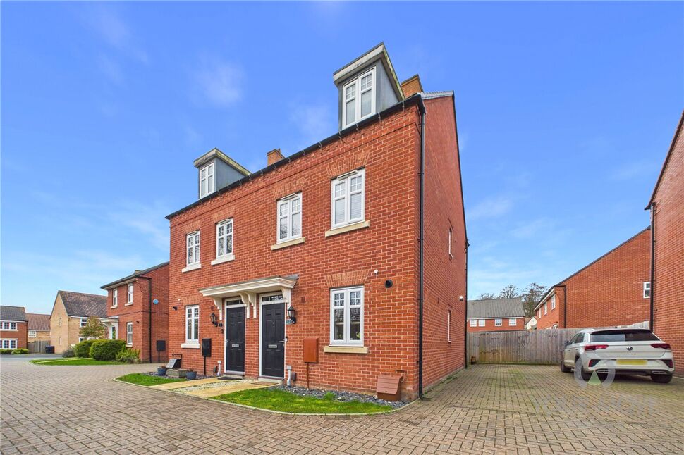 Main image of 3 bedroom Semi Detached House for sale, De Bray Close, Loxton Fields, Northamptonshire, NN5
