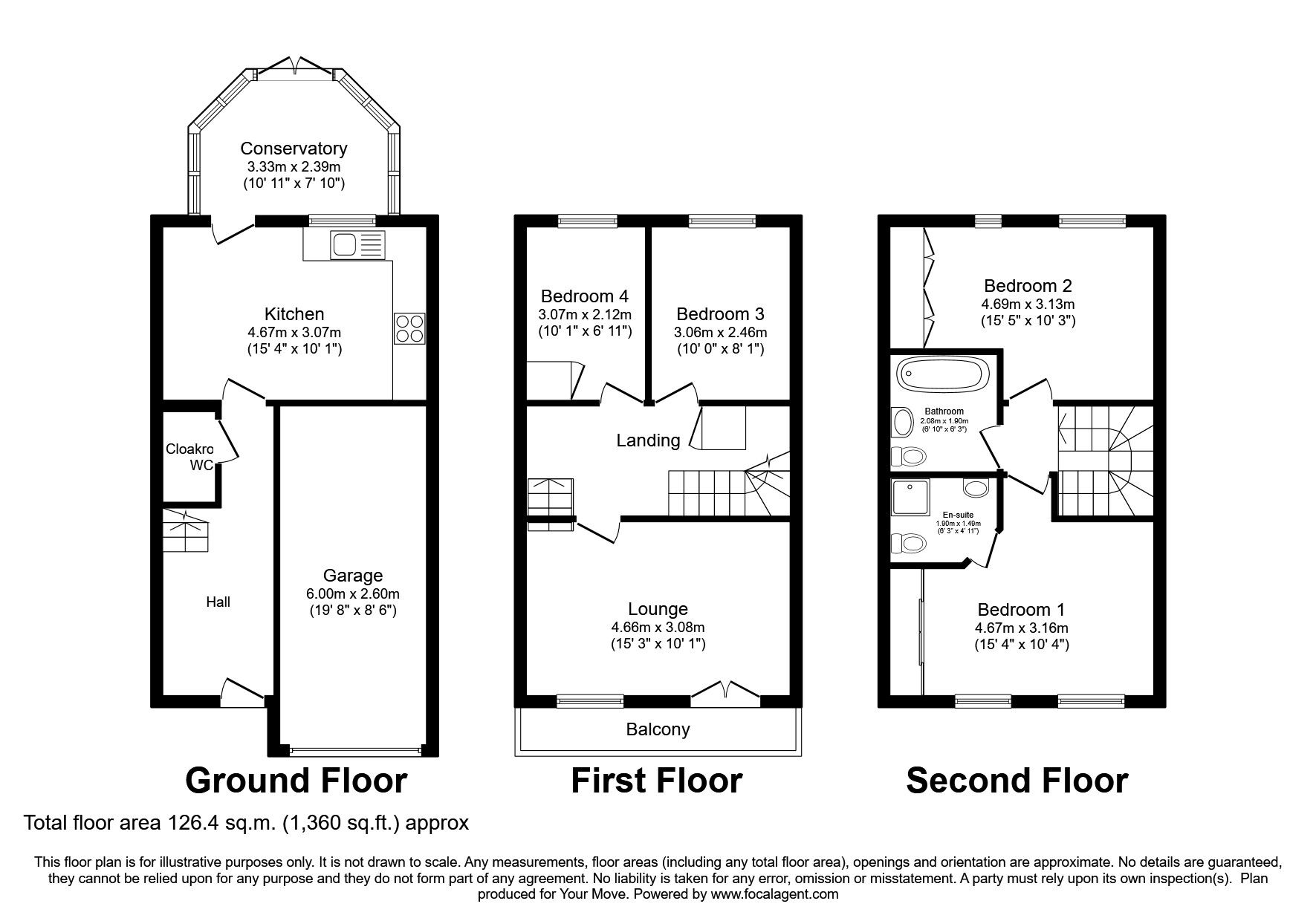 4 bedroom Mid Terrace House for sale, Windward Quay, Eastbourne, BN23