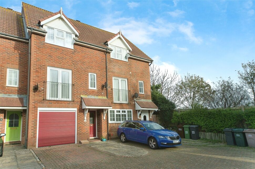 Main image of 3 bedroom End Terrace House for sale, Cabot Close, Eastbourne, East Sussex, BN23