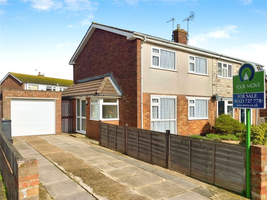 Main image of 3 bedroom Semi Detached House for sale, Drake Avenue, Eastbourne, East Sussex, BN23