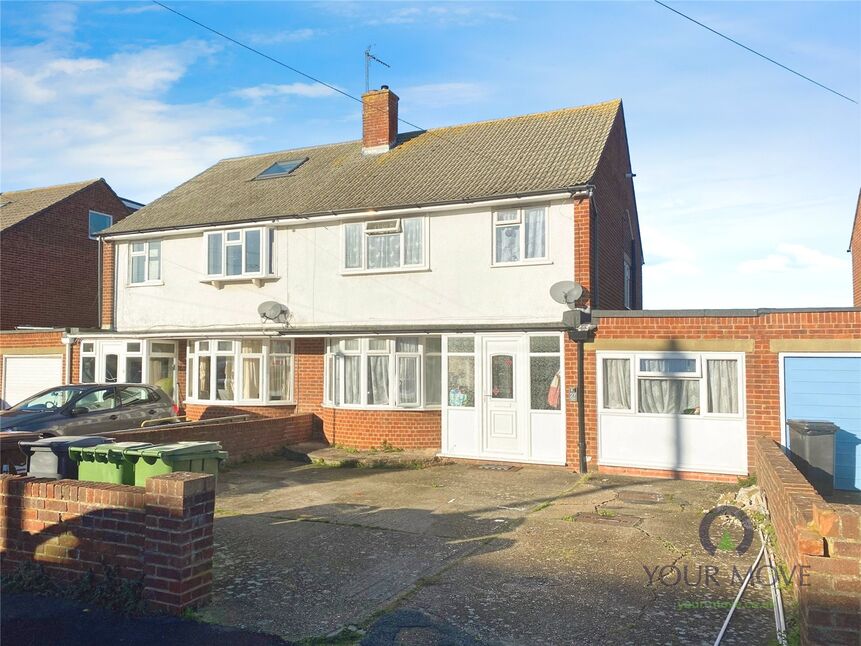 Main image of 3 bedroom Semi Detached House for sale, Astaire Avenue, Eastbourne, East Sussex, BN22