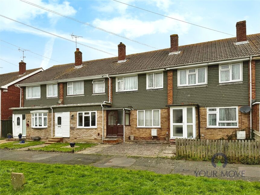 Main image of 3 bedroom Mid Terrace House for sale, Attfield Walk, Eastbourne, East Sussex, BN22