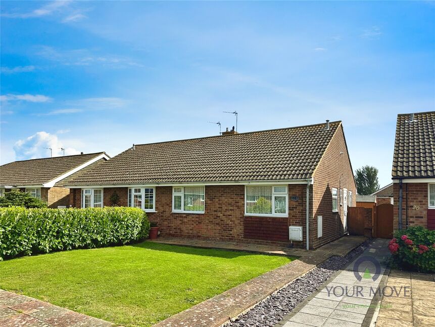 Main image of 2 bedroom Semi Detached Bungalow for sale, Coleridge Walk, Eastbourne, East Sussex, BN23
