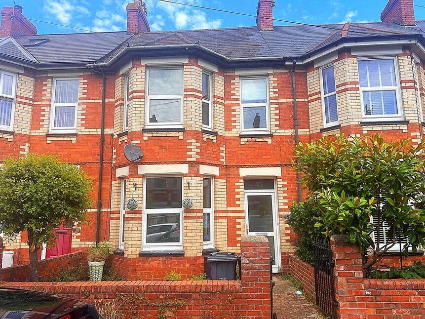 3 bedroom Mid Terrace House for sale, Waverley Road, Exmouth, EX8 £