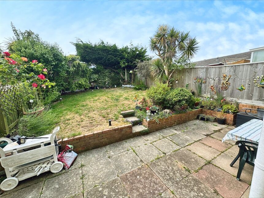Gardens and drive