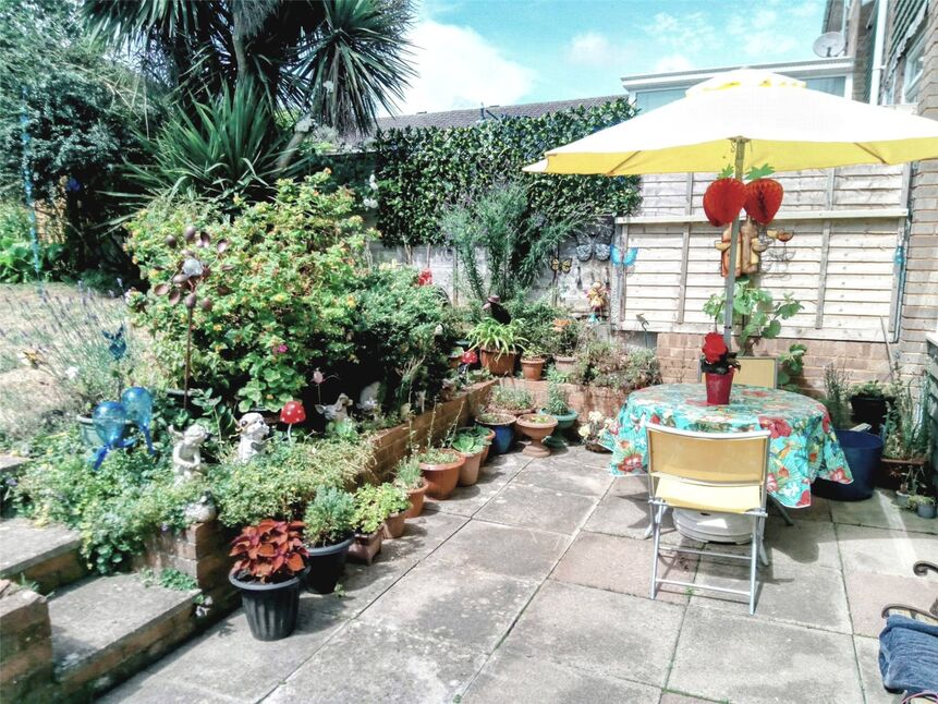 Gardens and drive