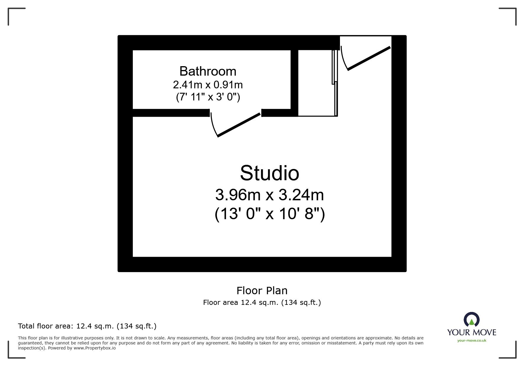 Floorplan of 1 bedroom  Room to rent, Jackson Street, Goole, East Riding of Yorkshi, DN14