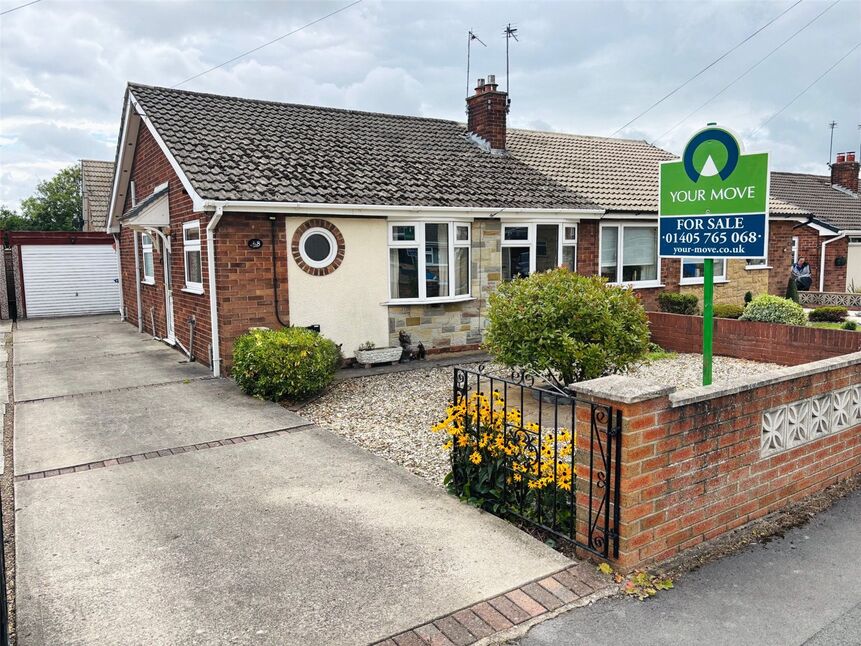 Main image of 2 bedroom Semi Detached Bungalow for sale, Churchill Walk, Goole, East Yorkshire, DN14