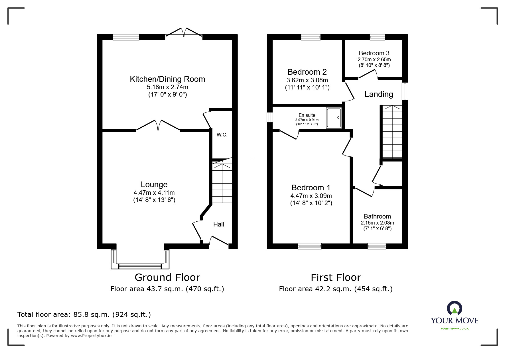 Floorplan of 3 bedroom Detached House for sale, Ella Drive, Goole, DN14