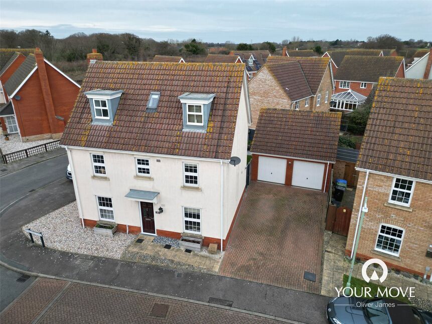 5 bedroom Detached House for sale, Murillo Drive, Lowestoft, NR32 £