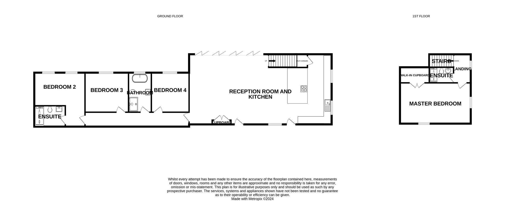 Floorplan of 4 bedroom Semi Detached House for sale, High Barn Farm, Winterton-on-Sea, Norfolk, NR29