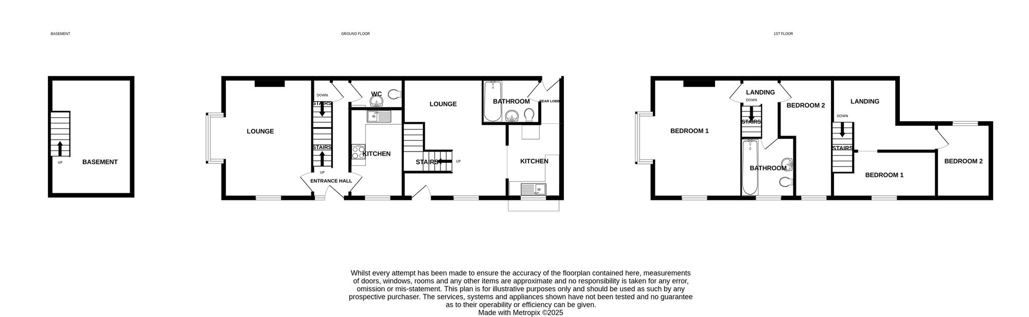 Floorplan of 4 bedroom End Terrace House for sale, Apsley Road, Great Yarmouth, Norfolk, NR30