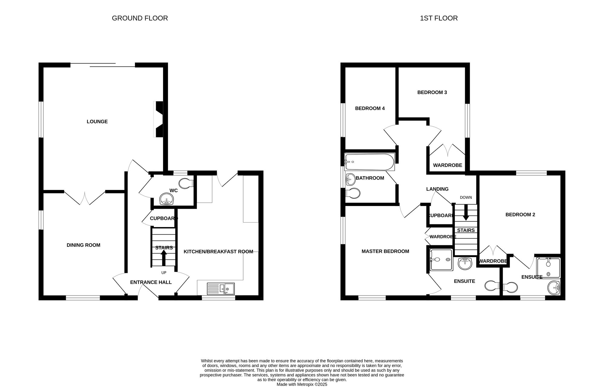 Floorplan of 4 bedroom Detached House to rent, Jenner Road, Gorleston, Norfolk, NR31