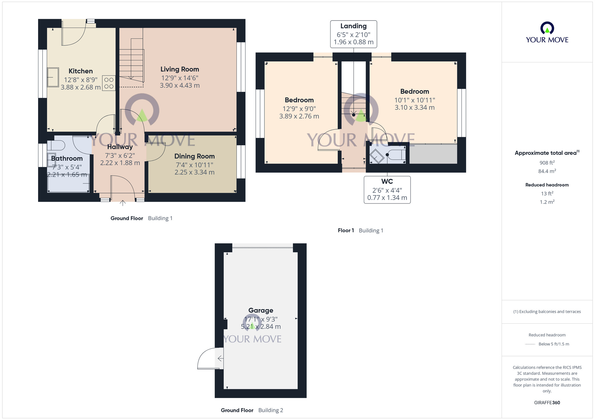 Floorplan of 3 bedroom Detached House for sale, Red House Close, Oulton, Suffolk, NR32