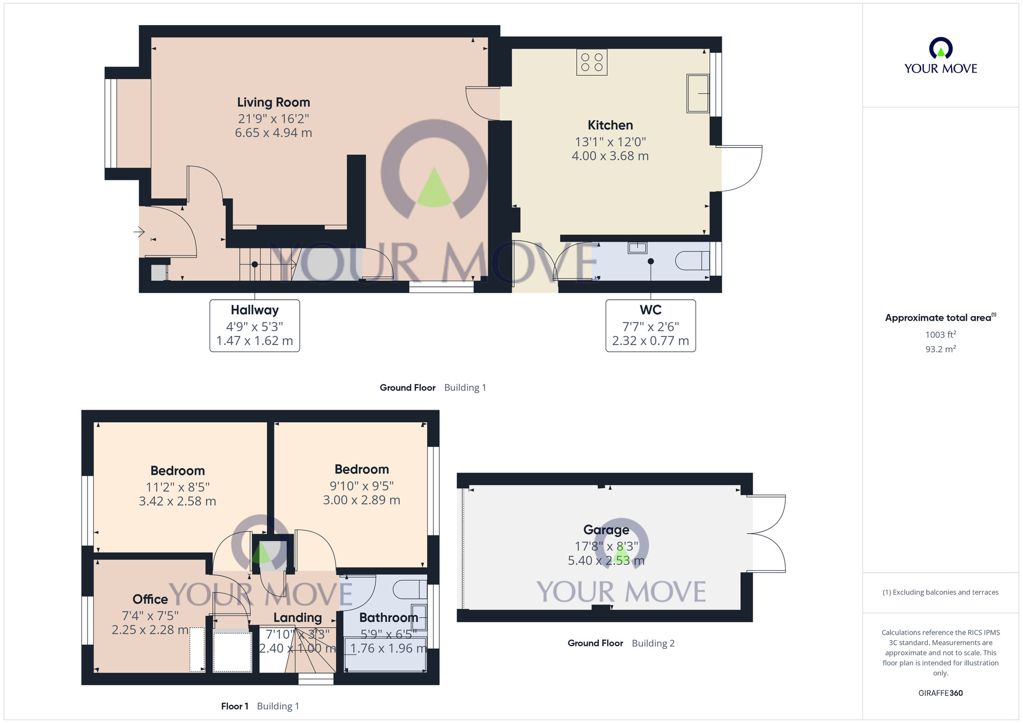 Floorplan of 3 bedroom Semi Detached House for sale, Alder Close, Bradwell, Norfolk, NR31