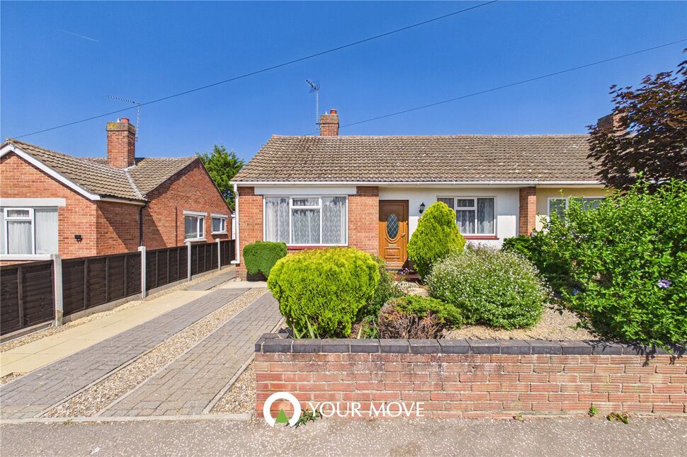 Main image of 2 bedroom Semi Detached Bungalow for sale, Dixon Drive, Lowestoft, Suffolk, NR33