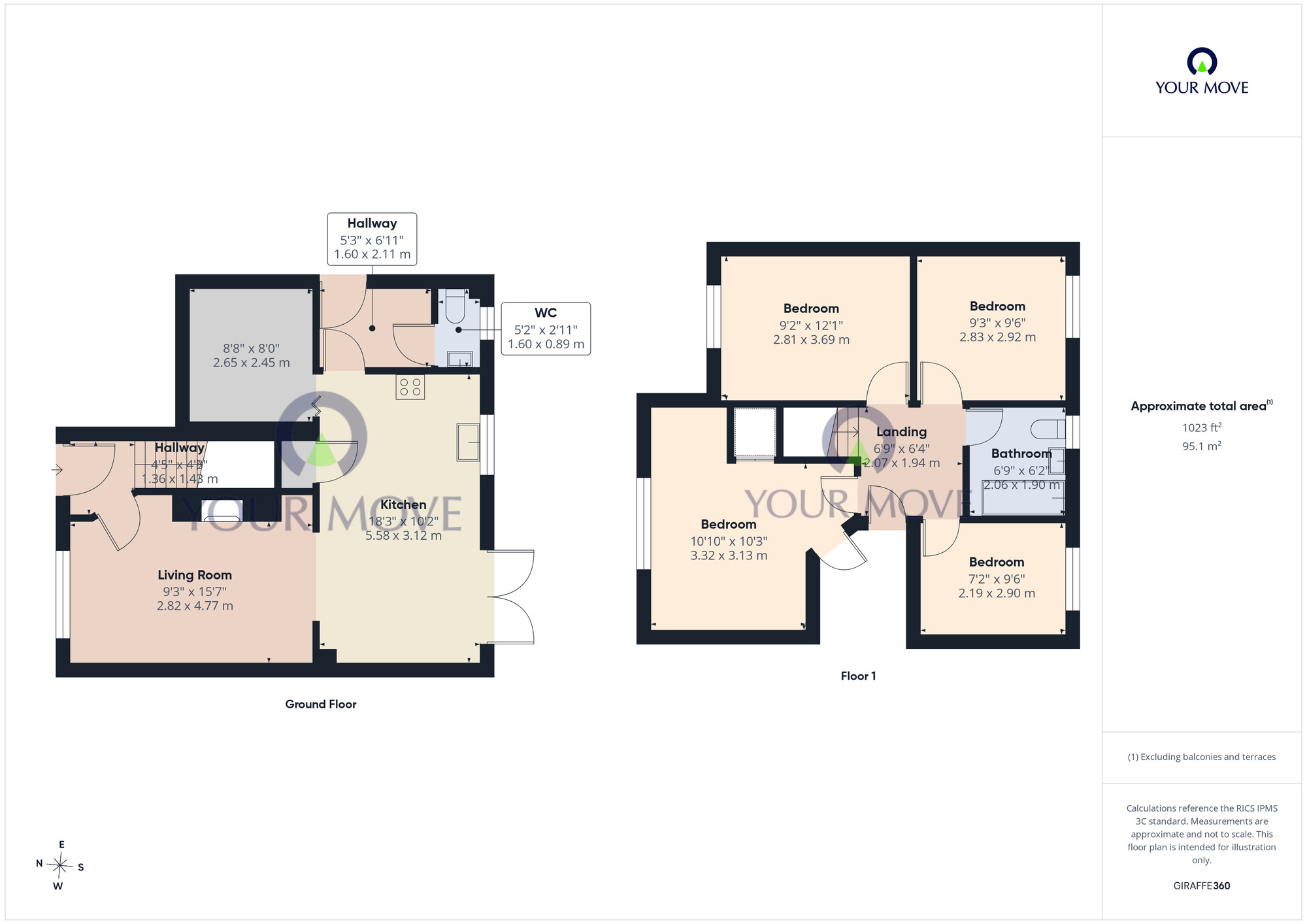 Floorplan of 4 bedroom Detached House for sale, Dubordien Close, Oulton, Suffolk, NR32
