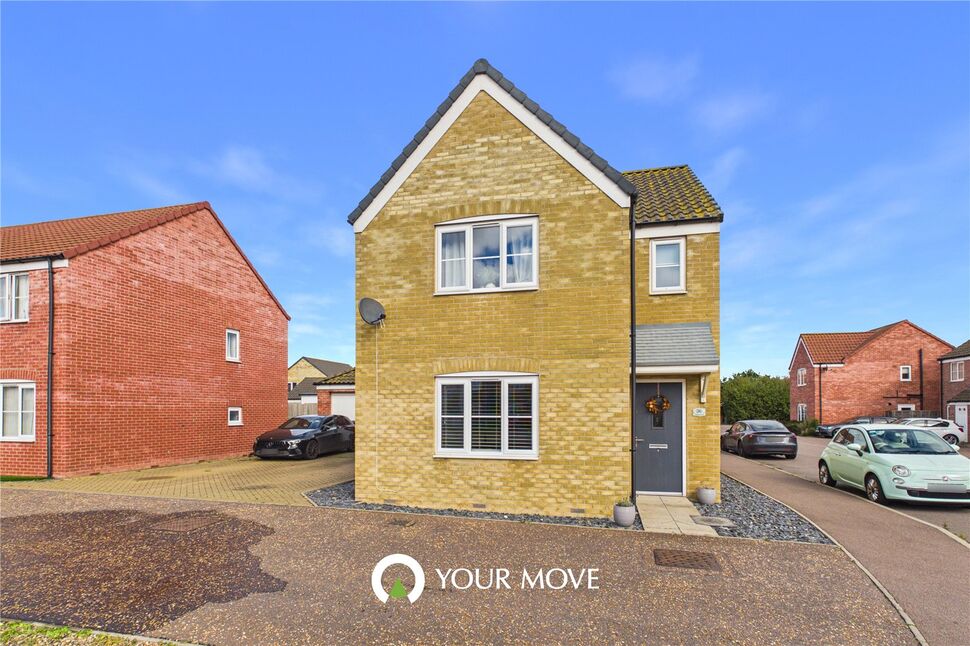 Main image of 3 bedroom Detached House for sale, Colby Drive, Bradwell, Norfolk, NR31