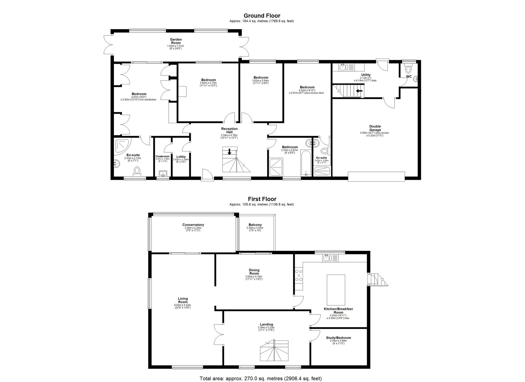 Floorplan of 5 bedroom Detached House for sale, Markle Grove, East Rainton, Tyne And Wear, DH5