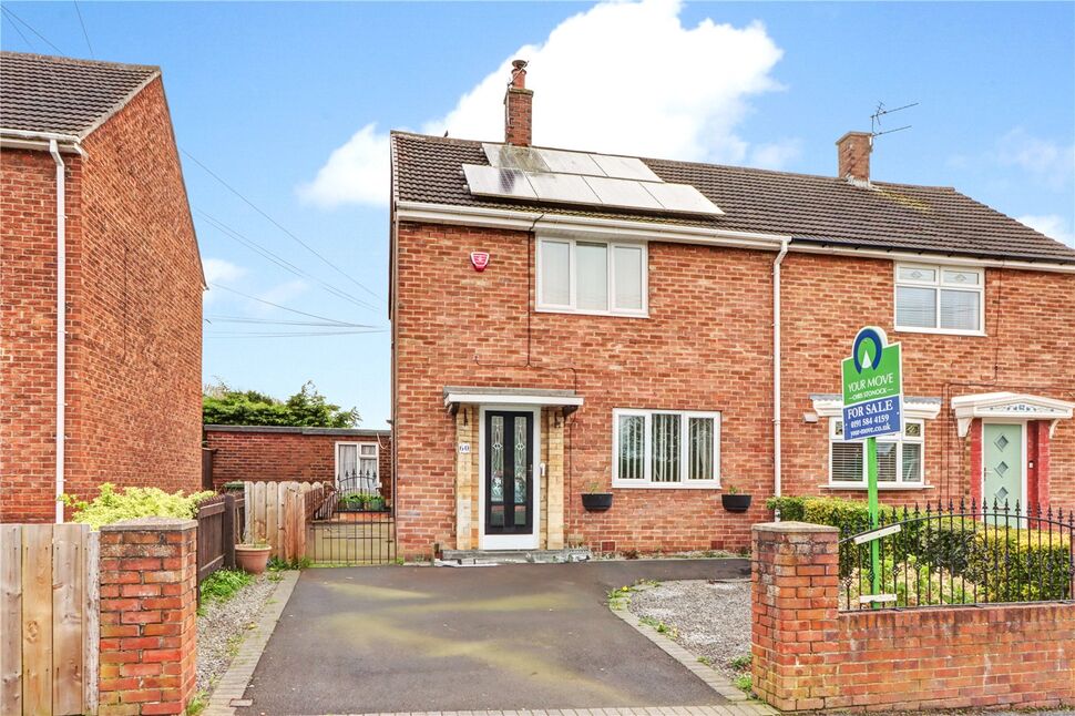 Main image of 2 bedroom Semi Detached House for sale, Newburn Crescent, Houghton Le Spring, Tyne and Wear, DH4