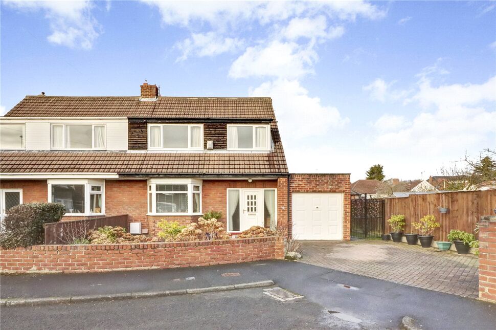 Main image of 3 bedroom Semi Detached House for sale, Bradley Avenue, Houghton Le Spring, Tyne and Wear, DH5